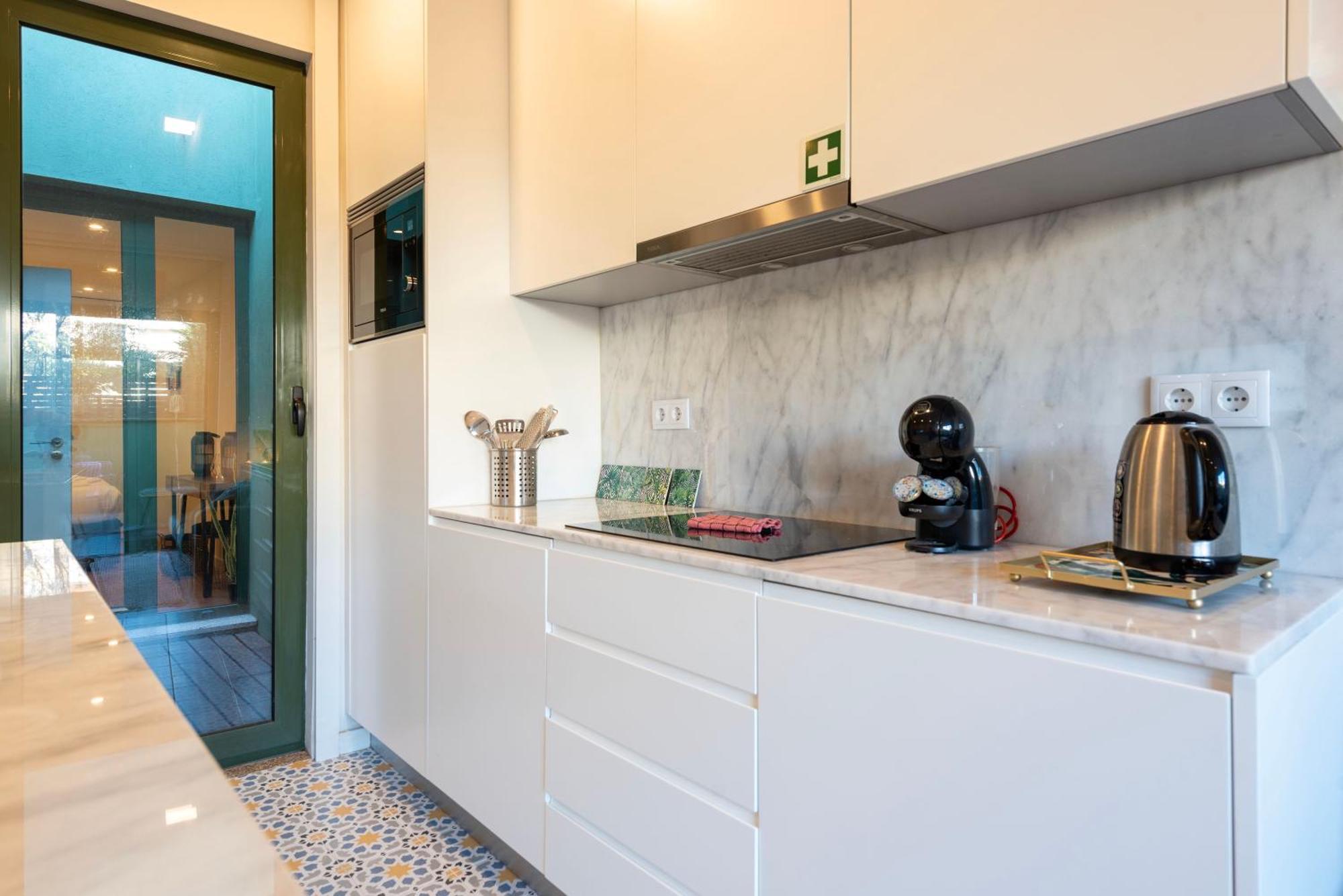 Exotic Flat With Shared Pool & Garden Apartment ปอร์โต ภายนอก รูปภาพ