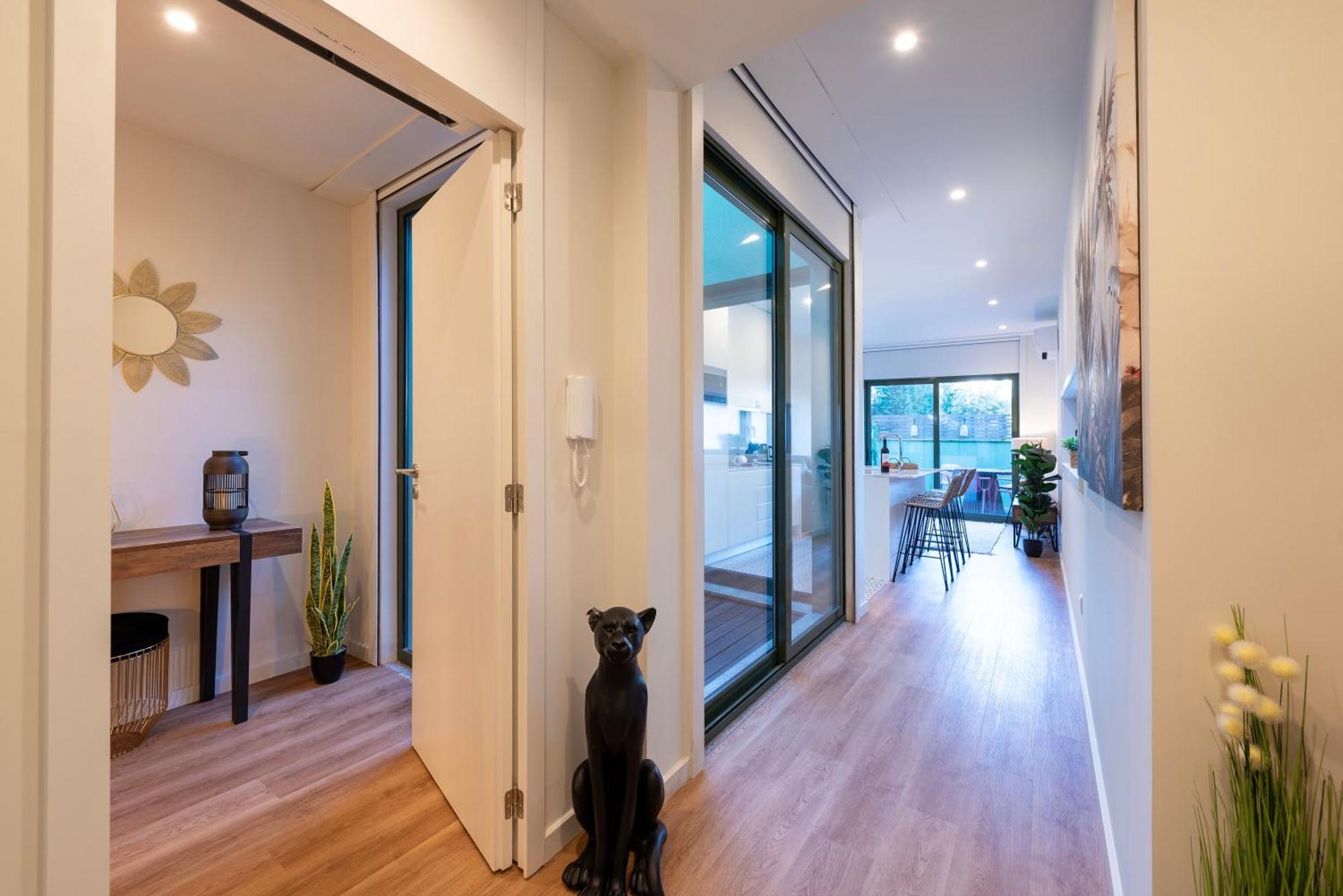 Exotic Flat With Shared Pool & Garden Apartment ปอร์โต ภายนอก รูปภาพ