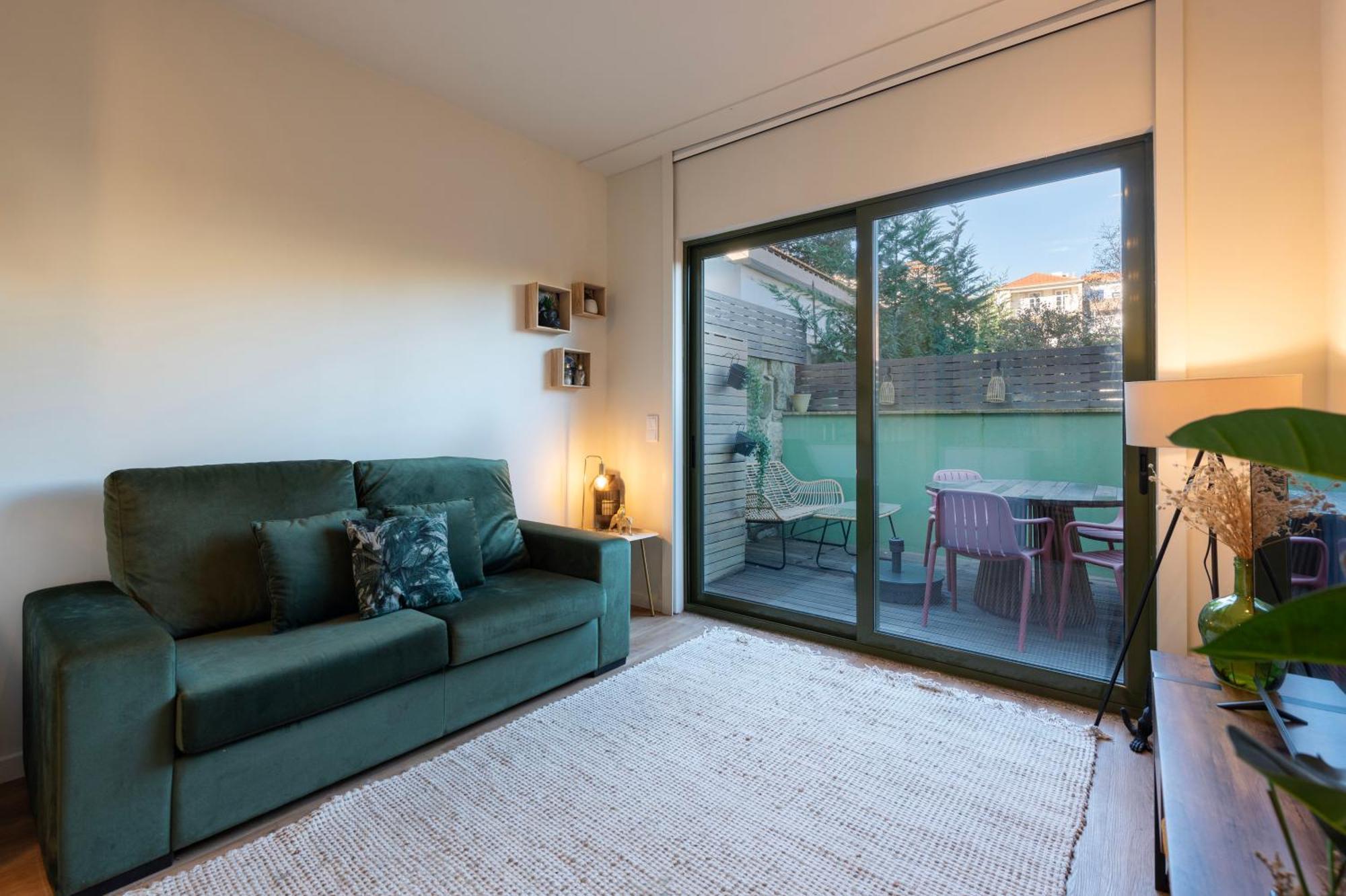 Exotic Flat With Shared Pool & Garden Apartment ปอร์โต ภายนอก รูปภาพ