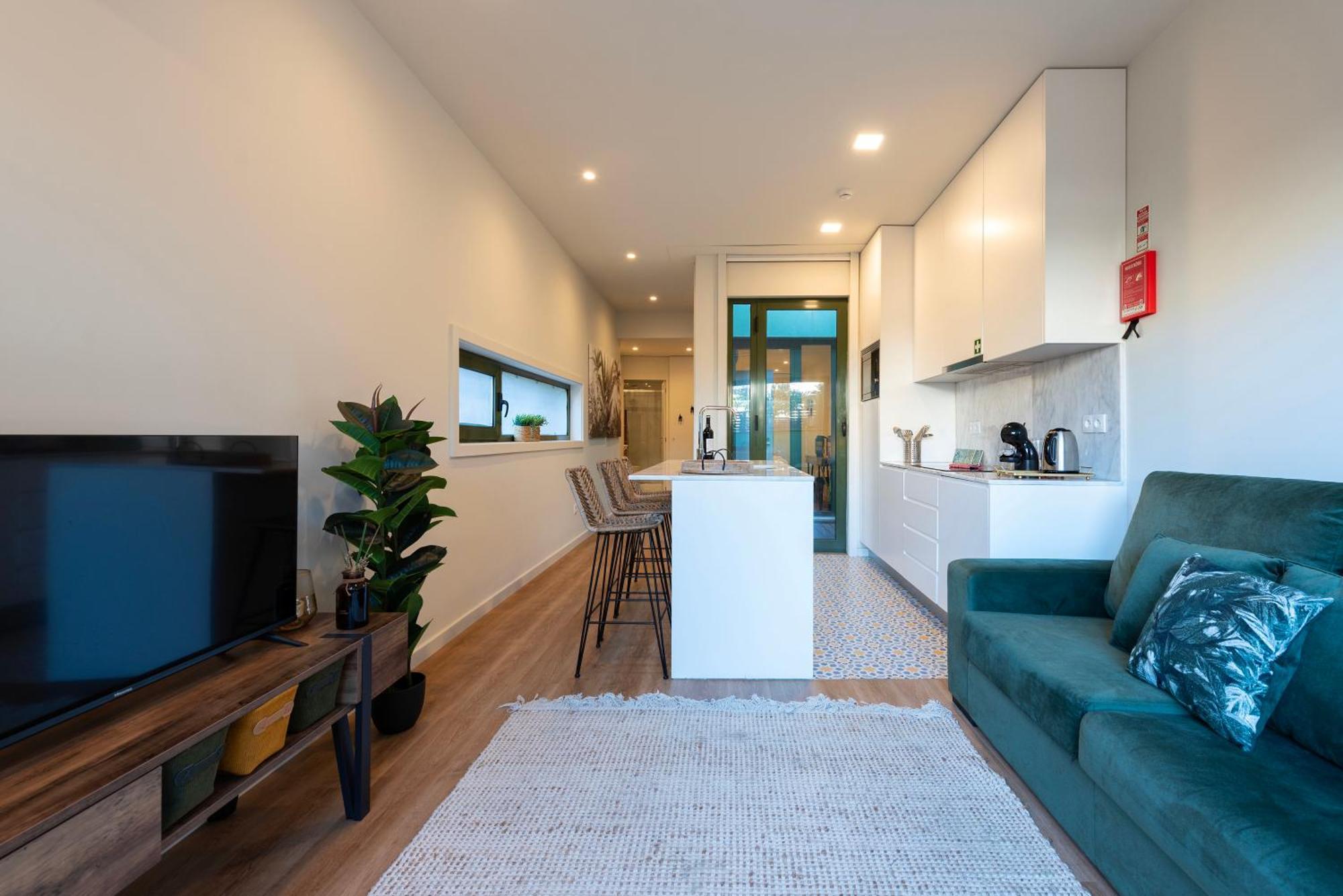 Exotic Flat With Shared Pool & Garden Apartment ปอร์โต ภายนอก รูปภาพ
